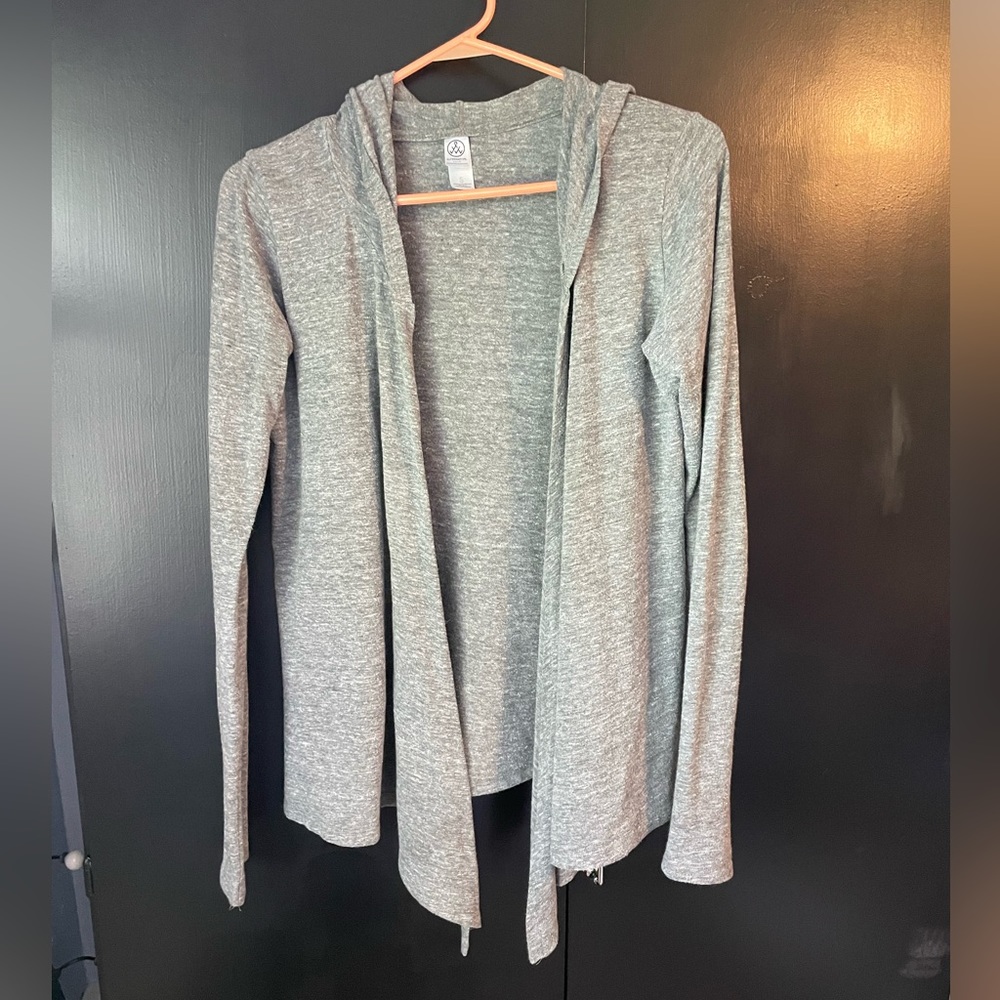 Lightweight Gray Cardigan